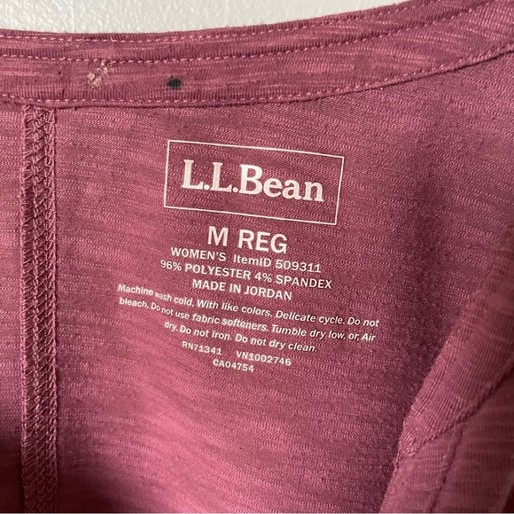 L.L. Bean Quarter Length Top Size Medium - Picture 6 of 7